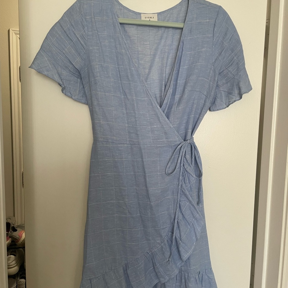 Blue sundress from Nordstrom. Size Large. Worn once